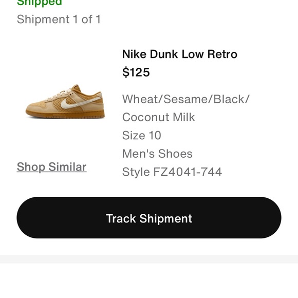 Nike dunk low. Sz 10 - Picture 6 of 6